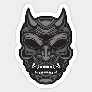 Oni Mask Sticker